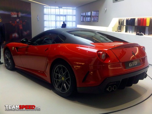 Ferrari 599 GTO foto versione definitiva
