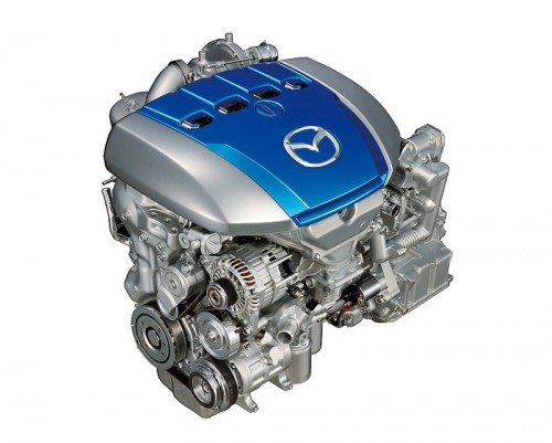 Mazda motore Sky D 105 g/km CO2