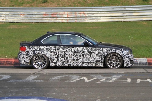 BMW 135is foto spia dal Nurburgring