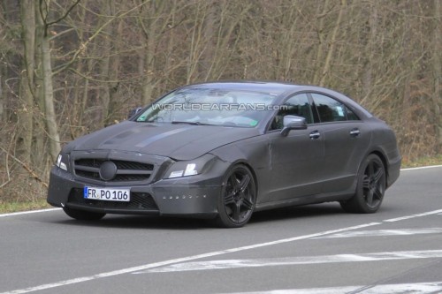 Mercedes Benz CLS 63 AMG 2012 foto spia