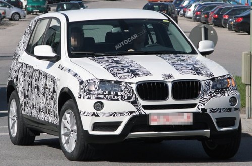 Nuova BMW X3 2011 foto spia e dettagli