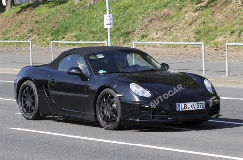 Nuova Porsche Boxster foto spia