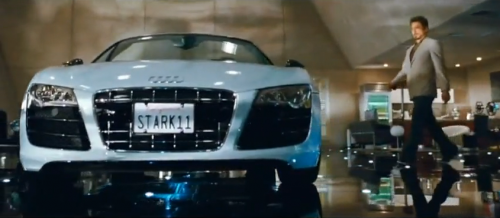 Trailer Audi R8 Spyder Iron Man 2