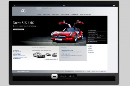 Mercedes sceglie iPad per 40 dealer in Usa