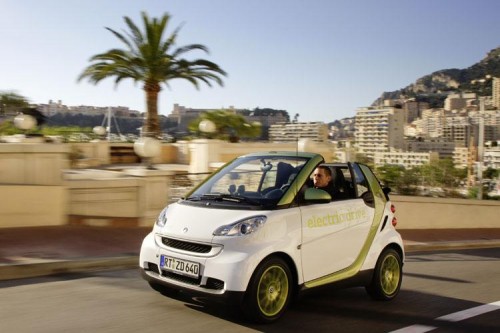 Smart fortwo electric drive debutto in Usa