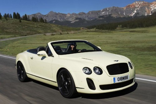 Bentley Continental Supersports Convertible nuove foto e video