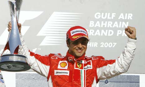Massa rinnovo di contratto in Ferrari fino al 2012