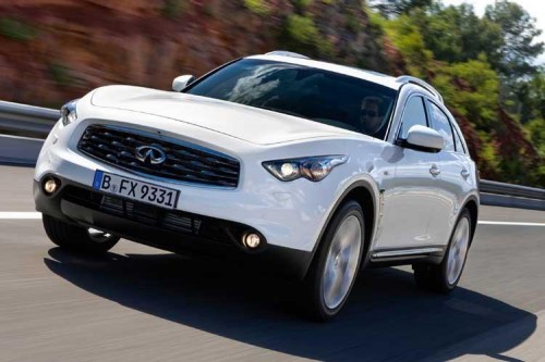 Nuova Infiniti FX30d in Europa