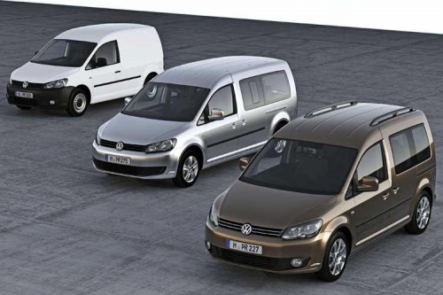 Nuovo Volkswagen Caddy in autunno