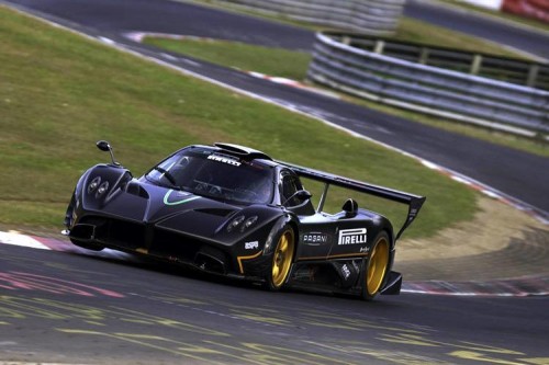 Pagani Zonda R video record al Nurburgring
