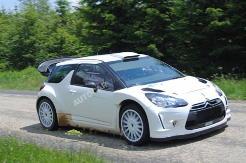 Citroen DS3 WRC foto spia