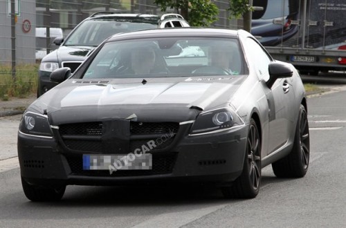 Mercedes SLK AMG foto spia