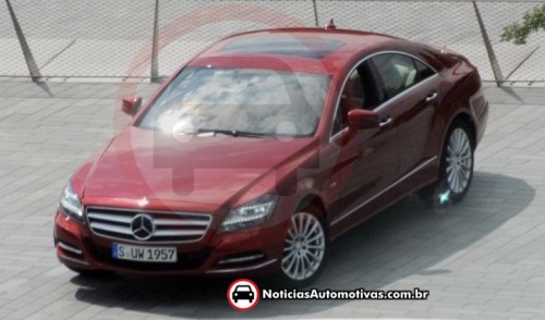Mercedes CLS nuove foto spia