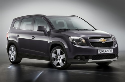 New Chevrolet Orlando family van