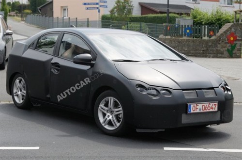Nuova Honda Civic prime foto spia