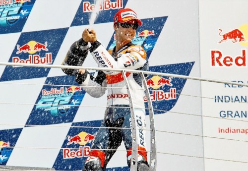 MotoGP Indianapolis 2010 Pedrosa vince e non si arrende