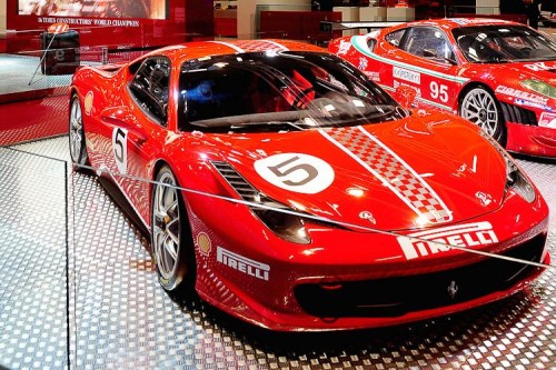 Ferrari 458 Challenge al Motor Show di Bologna 2010