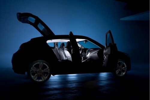 Hyundai Veloster al Salone di Detroit 2011