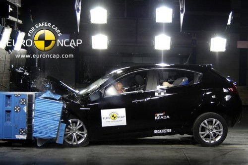 Crash test EuroNCAP le migliori auto del 2010