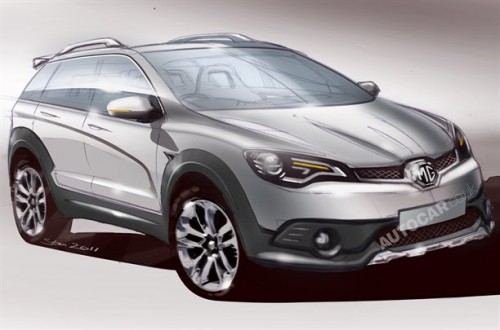 MG prepara un SUV