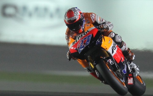 Repsol Honda’s MotoGP rider Casey Stoner