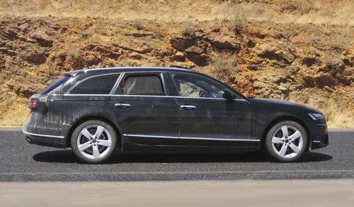 Nuova Audi A6 Avant foto spia dai test