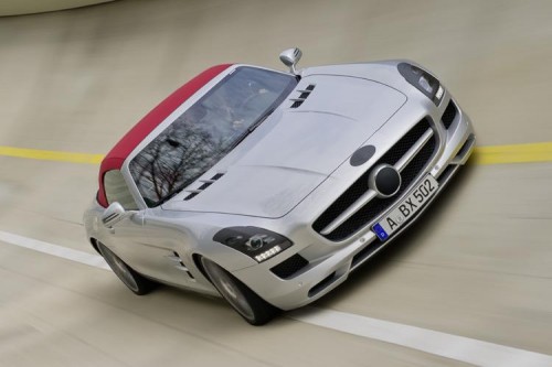 Mercedes SLS AMG Roadster prime immagini