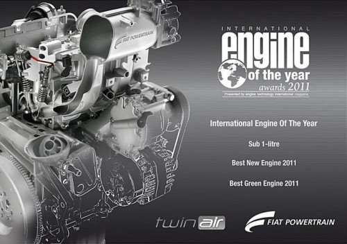 Motore Twin Air consumi record: è Engine of the Year