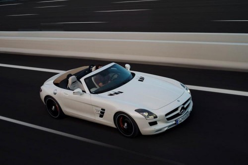 Mercedes SLS AMG Roadster dettagli e foto ufficiali