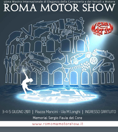 Roma Motor Show 2011 dal 3 al 5 giugno