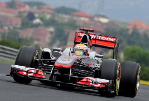 McLaren Mercedes’ British driver Lewis H