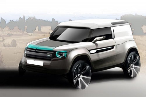 Land Rover Defender concept a Francoforte