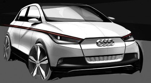 Audi A2 Concept debutta al Salone di Francoforte 2011