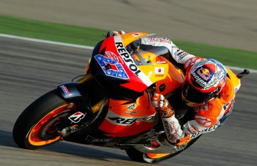 Qualifiche MotoGp Aragon 2011: Stoner in pole davanti a Pedrosa
