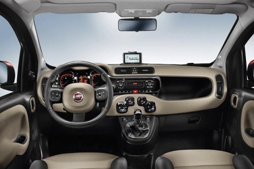 Interni nuova Fiat Panda più spaziosi