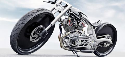 Akrapovic lancia nuovi scarichi in titanio per moto custom