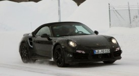Porsche 911 Turbo Cabriolet foto spia
