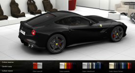 Ferrari F12 berlinetta configuratore e video