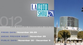 Salone dell'auto di Los Angeles 2012 dal 30 novembre al 9 dicembre