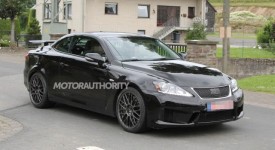 Lexus IS F Cabrio foto spia