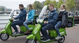 Olanda: nasce il primo taxi-scooter elettrico