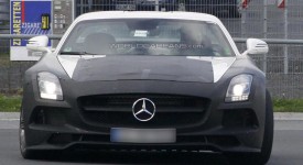 Mercedes SLS AMG Black Series foto spia
