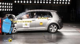 Volkswagen Golf premiata con le 5 stelle Euro NCAP