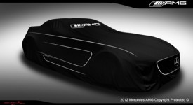 Mercedes SLS AMG Black Series primo teaser ufficiale