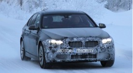 BMW Serie 5 restyling 2015 nuove foto spia 