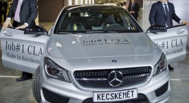 Mercedes CLA prodotto il primo modello di serie