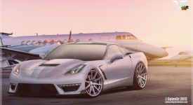 Corvette Stingray nuovo render della ZR1?