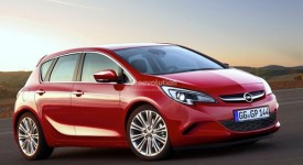 Opel Corsa 2015 nuovo rendering