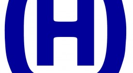 Husqvarna crown logo, 1998 version, CMYK colour, Husqvarna defined