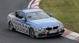 Nuova BMW Serie 4 Coupe M Sport spiata al Ring